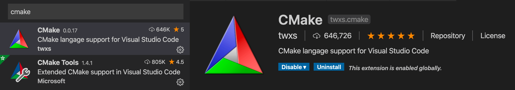 Cmake plugin